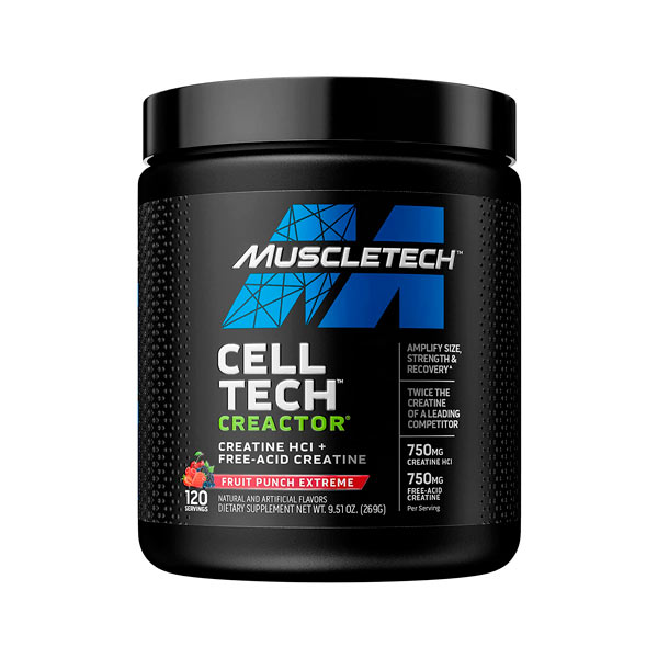 celltech creactor, creactor, creatina HCI, HCI, sin mas achaques, suplementos, puebla, envíos gratis, hidrocloruro de creatina